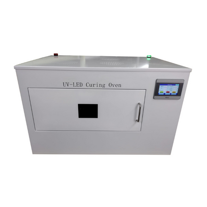 Chambre de polymérisation UV LED haute puissance avec plateau rotatif (523 mm L x 460 mm l x 200 mm H)