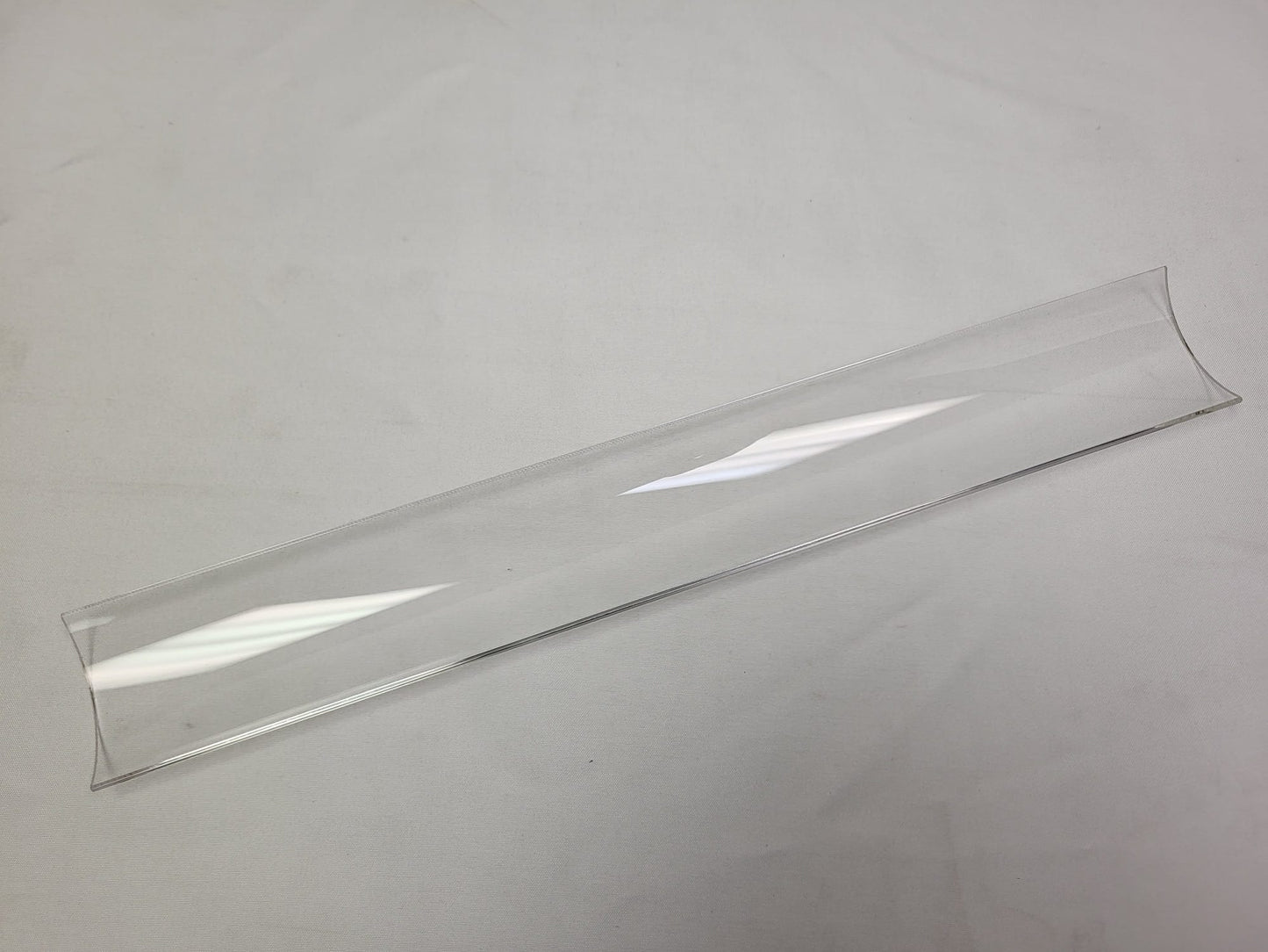 GEW Clear Curved Quartz -   508mm x 48mm x 2mm (Single Piece)