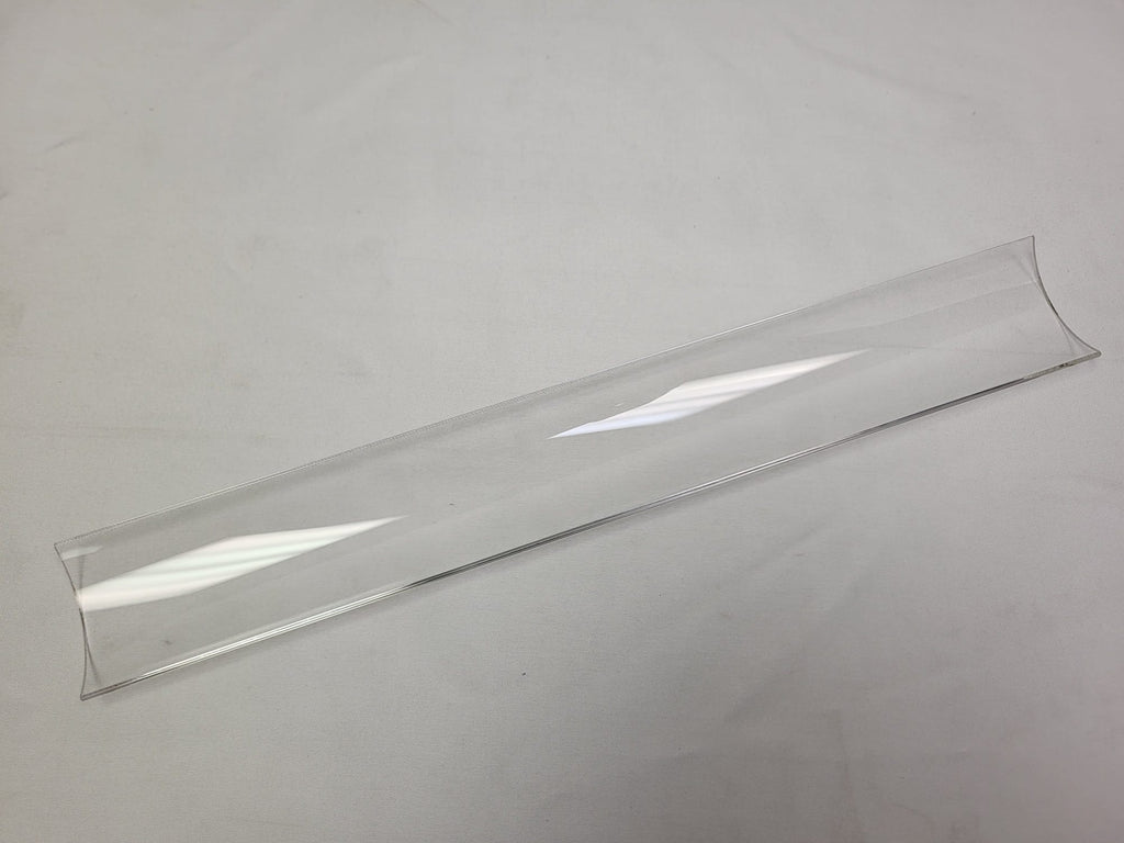 GEW 418 Filtre à quartz UV poli fondu transparent - Pièce unique