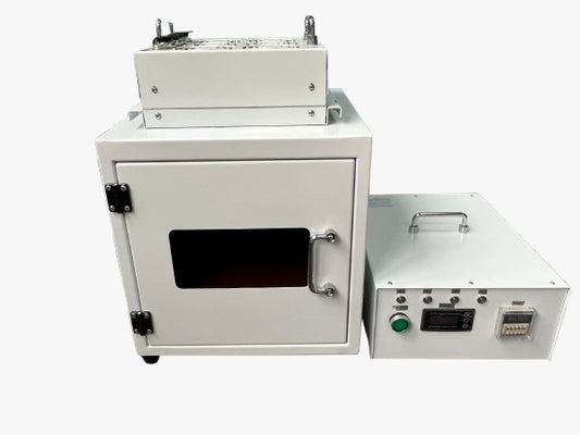 4 Wavelength LED UV Test Chamber with Rotating Tray and Adjustable Shelf Height