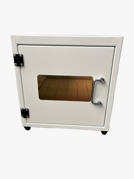 4 Wavelength LED UV Test Chamber with Rotating Tray and Adjustable Shelf Height