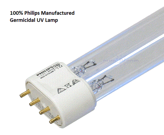 Philips 265850 Ampoule UV germicide pour traitement de l'air/de l'eau