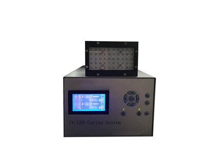Réseau de LED UV 100 x 50 mm avec refroidissement par ventilateur pour convoyeurs à LED UV