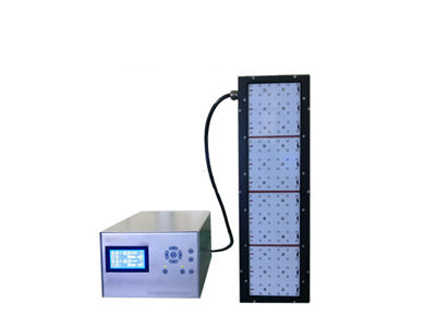 Réseau de LED UV 100 x 400 mm avec refroidissement par ventilateur pour convoyeurs à LED UV