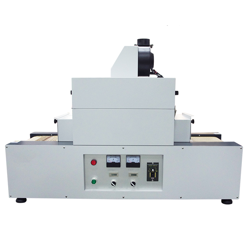 Transportador de curado UV de escritorio de 200 mm con potencia de lámpara de 2 KW