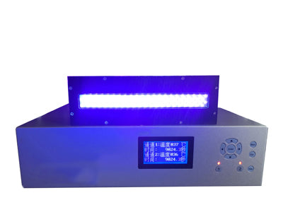 Réseau de LED UV 200 x 20 mm avec refroidissement par ventilateur pour convoyeurs à LED UV