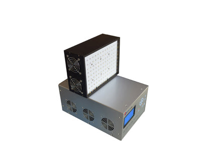Réseau de LED UV 250 x 200 mm avec refroidissement par ventilateur pour convoyeurs à LED UV