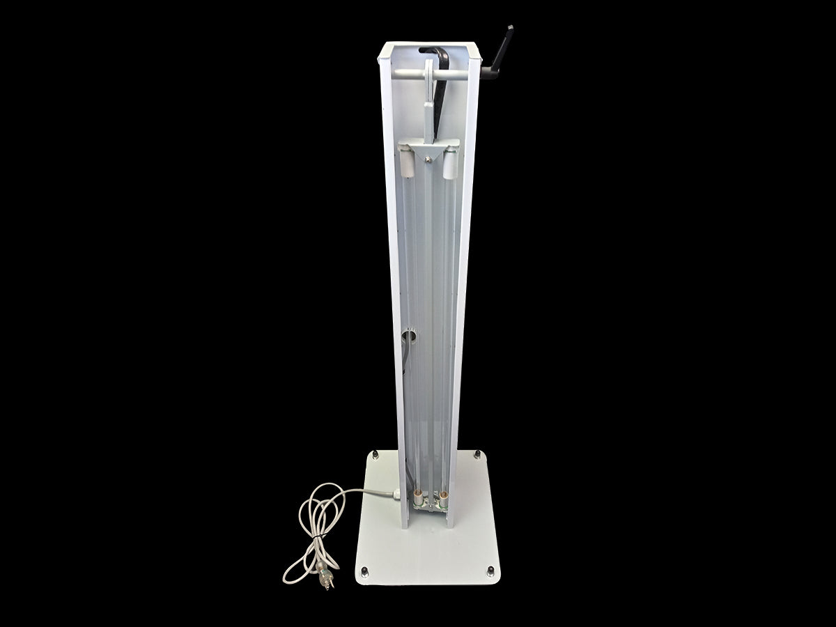 Desinfectante de superficies UVC móvil GermAwayUV con apagado por sensor de movimiento