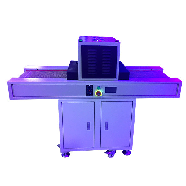 300x200mm UV LED Curing Conveyor with forced air cooling