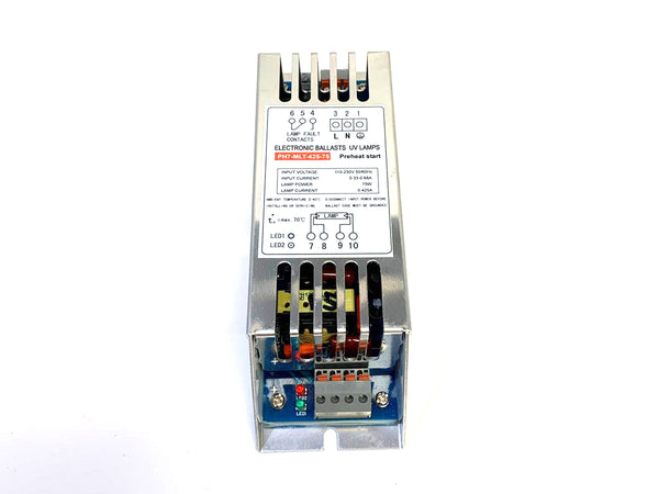 Ballast UVC PH7-425-75U Ballast électronique pour lampe UV 60-86W