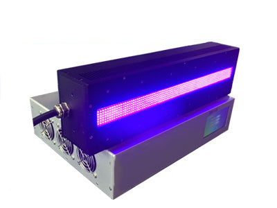 Uv Module Array 400x30mm UV LED Array with Air Cooling for UV LED Conveyors – CureUV