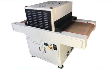 500X400mm UV LED Curing Conveyor with forced air cooling