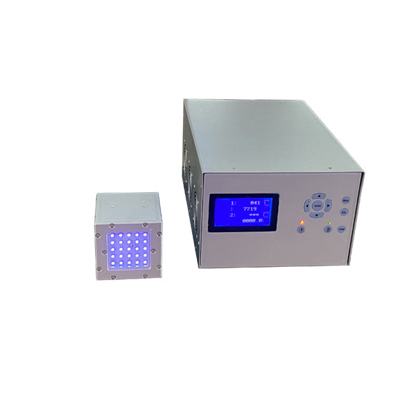 Réseau de LED UV 50x50mm avec refroidissement par air pour convoyeurs à LED UV