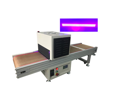 Convoyeur de polymérisation UV LED 350x30mm avec refroidissement par eau pour l'impression flexo et l'impression offset