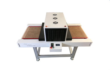 600x250mm UV LED Curing Conveyor with forced air cooling