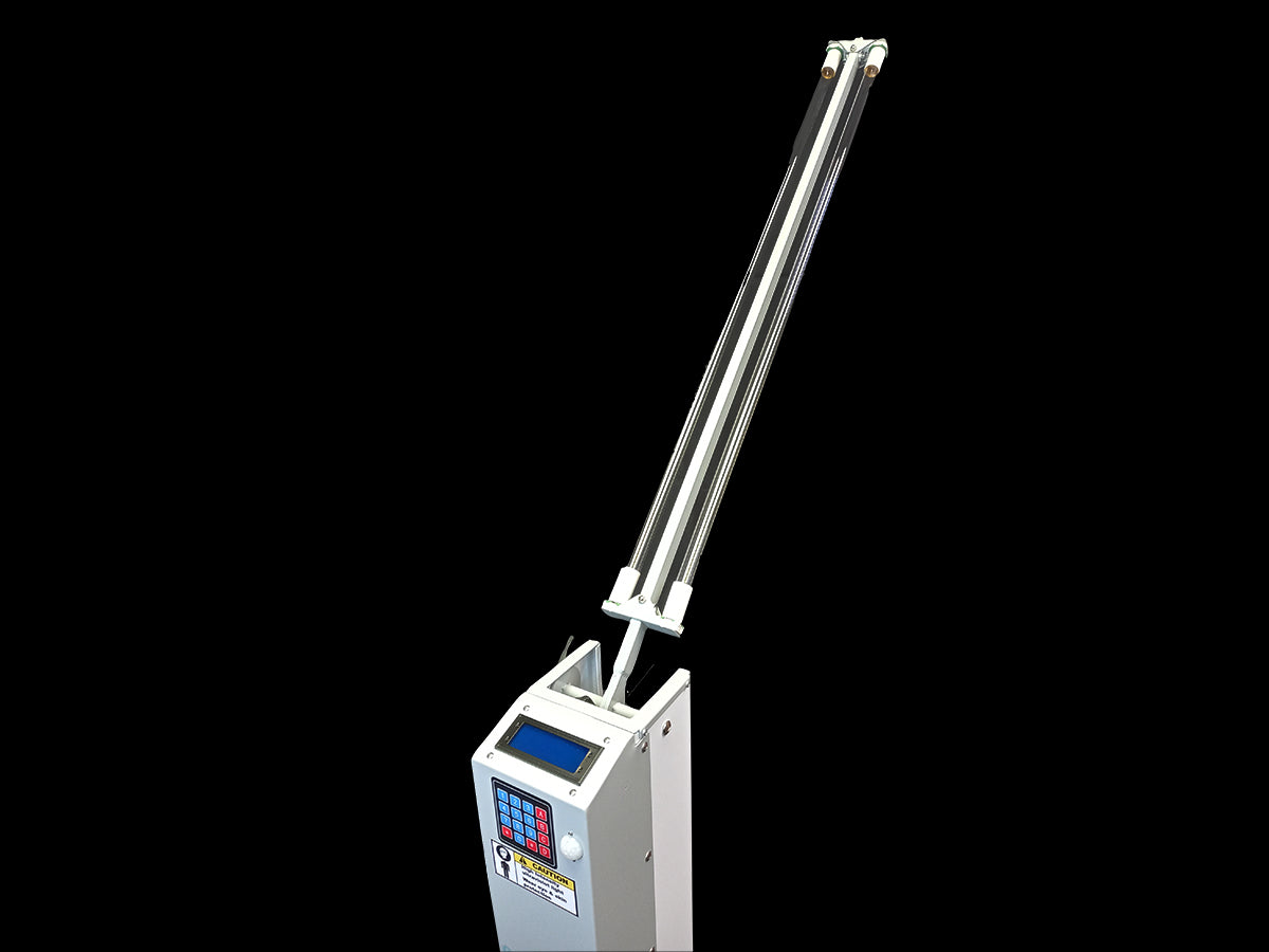 Desinfectante de superficies UVC móvil GermAwayUV con apagado por sensor de movimiento