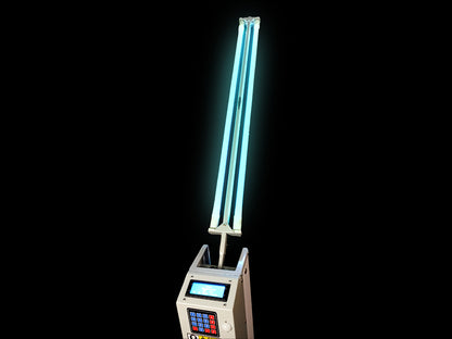 Desinfectante de superficies UVC móvil GermAwayUV con apagado por sensor de movimiento