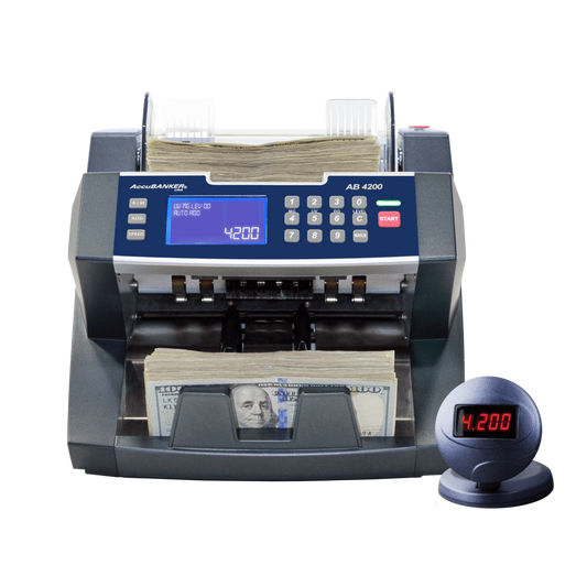 Accubanker AB4000 MGUV - Cash Teller with UV and MG Detection