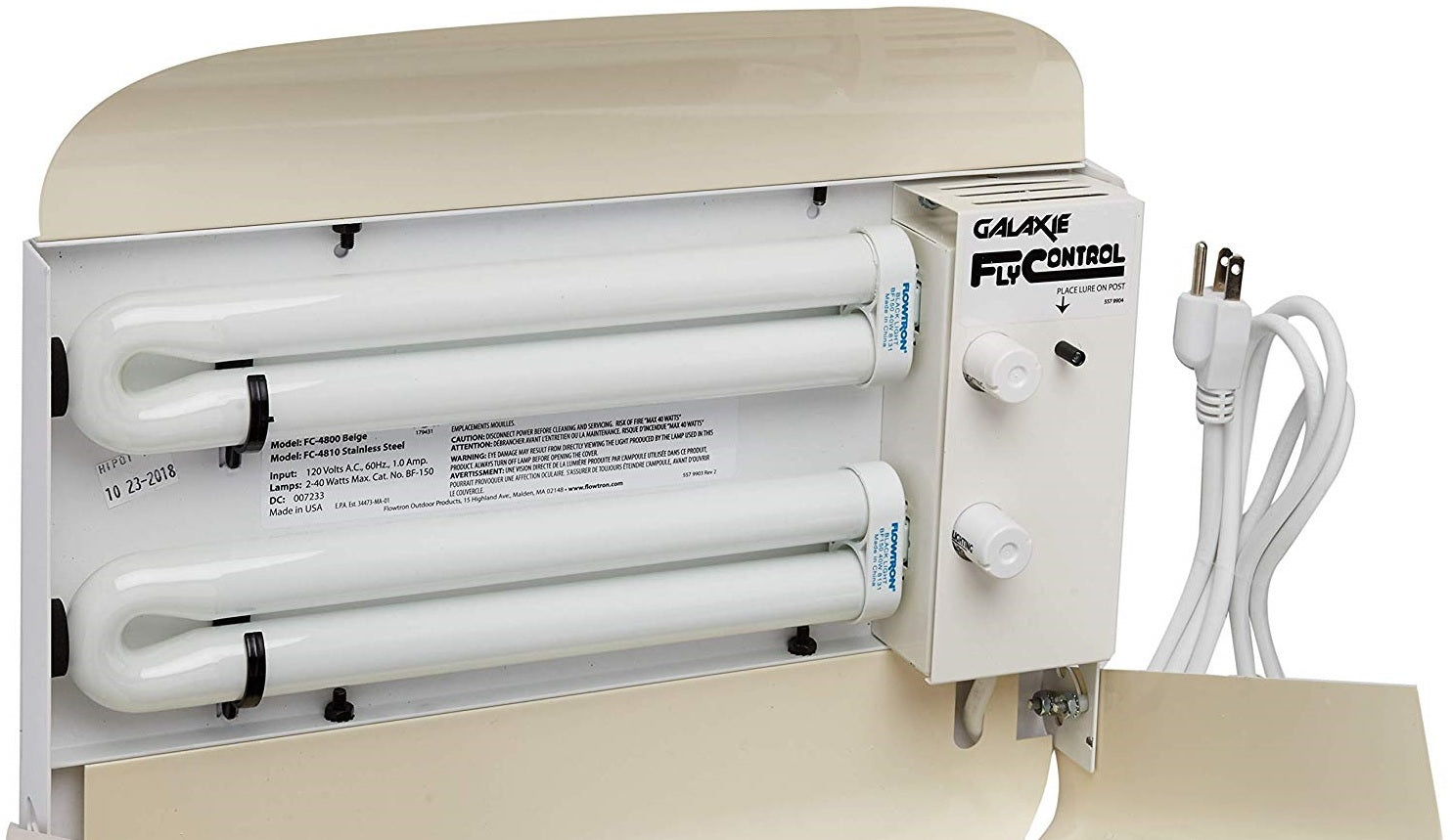 80W Twin Bulb Insect Killer Flowtron