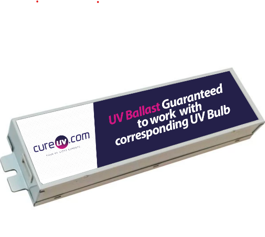 Ballast électronique garanti pour fonctionner avec l'ampoule UVC de remplacement compatible Philips TUV PL-L 55W/4P