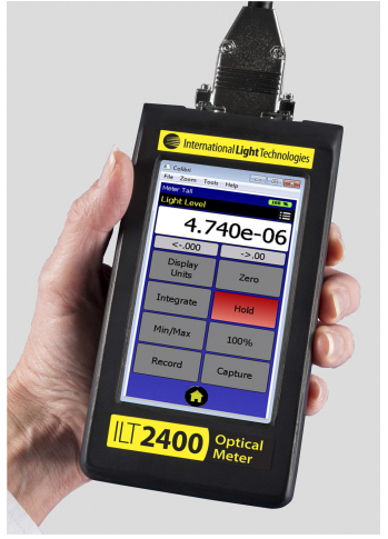 Radiomètre ILT 2400 - RAMP et XSD