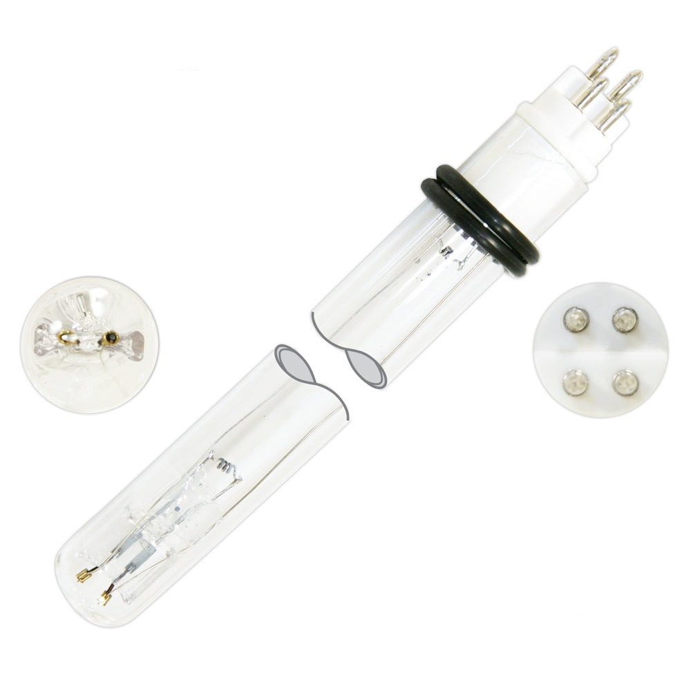 Ampoule UV générique vendue en remplacement de l'ampoule UV générique compatible TrojanUV - 712 pour système de traitement de l'eau Advantage 12