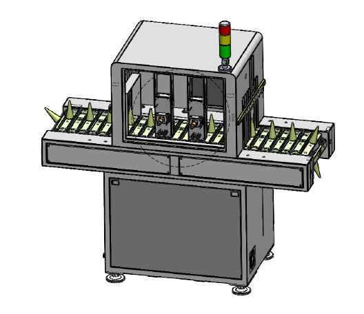 UV Conveyor with Spinning Mechanism for Bottles and Cups