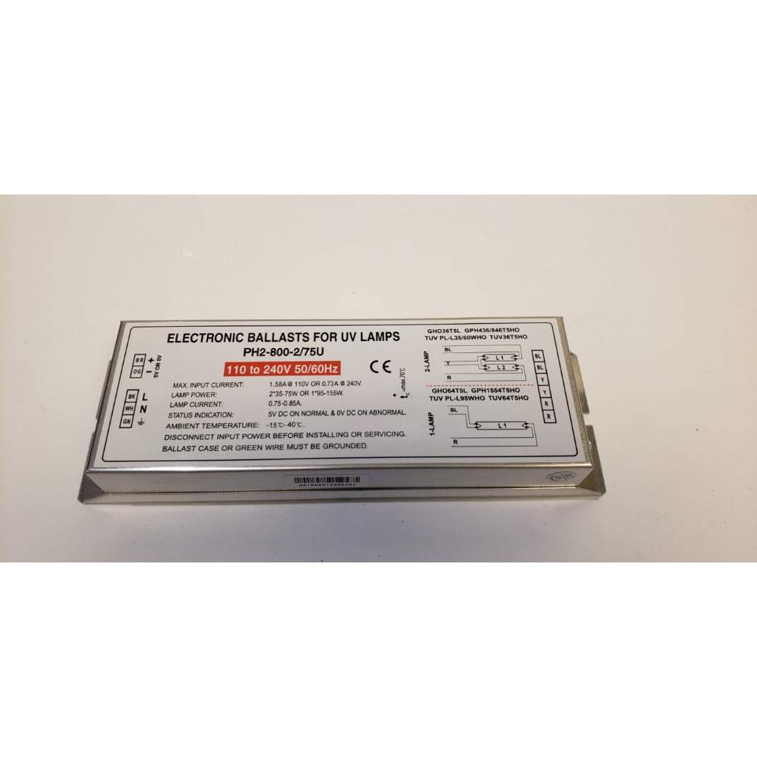 CureUV Brand UV Power Supply 110-277 VAC for UV Bulbs 61"