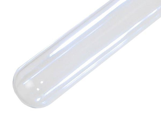 Quartz Sleeve (954mm L x 34mm OD and 28mm ID) Domed