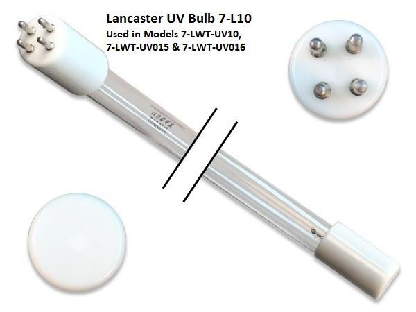 Germicidal UV Bulbs - Lancaster Pump 7-L10 Replacement UVC Light Bulb