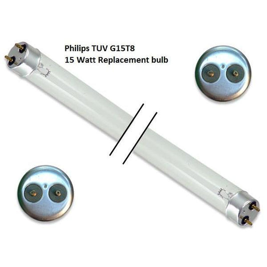 Germicidal UV Bulbs - Philips - TUV G15T8 Air/Water Treatment Germicidal UV Light Bulb