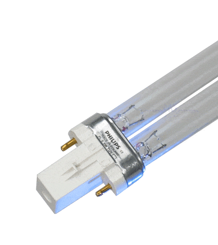 Germicidal UV Bulbs - Philips - TUV PL-S 9W/2P Air/Water Treatment Germicidal UV Light Bulb