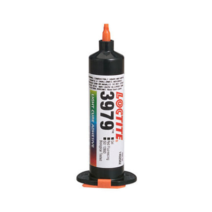Adhésif acrylique monocomposant fluorescent Loctite 3979 - Seringue de 25 ml - 00010