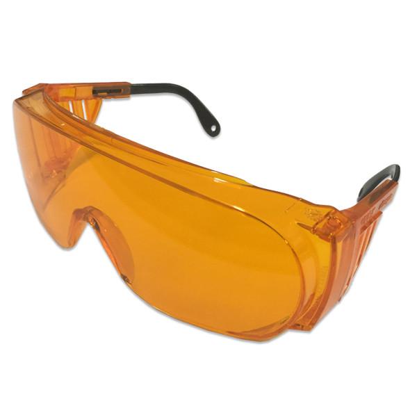Uvex Ultraspec Orange UV Safety Glasses – CureUV