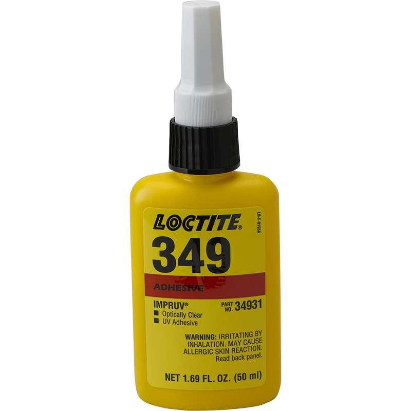 Loctite 349 Glass to Glass and Metal to Glass Adhesive