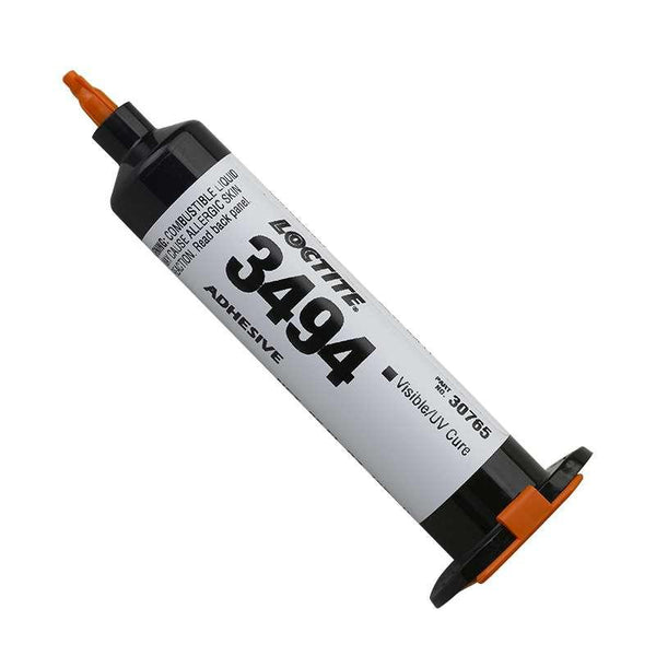 Resin - Loctite 3494 Light Cure Adhesive - Part # 30765 - 25mL Syringe