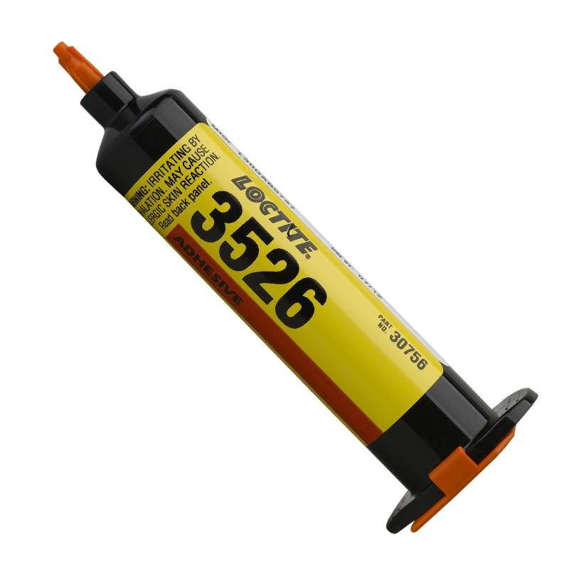 Resin - Loctite 3526 Light Cure HT/UV Adhesive - Part # 30756 - 25mL Syringe