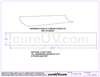 UV Curing - American Ultraviolet Part # A9465A1MCB Compatible Generic UV Curing Reflector Liner