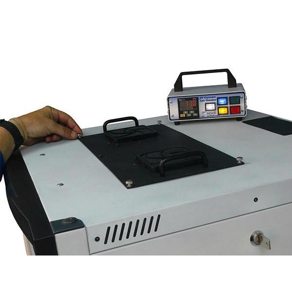 UV Exposure Lab Chamber with Timer & Adjustable Shelf
