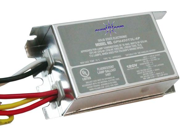 UVC Germicidal - UV Ballast For GPH450T5L/4P Germicidal UV Light Bulb - Single